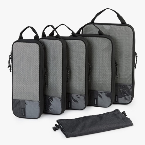 BAGSMART 6 Set Compression Packing Cubes - Picture 1 of 8
